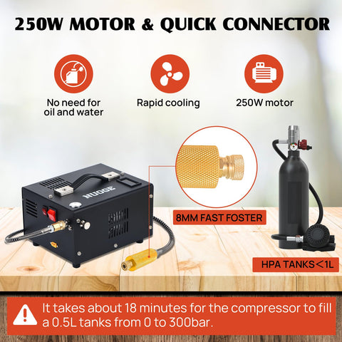 NUOGE PCP air compressor 110V AC for home use