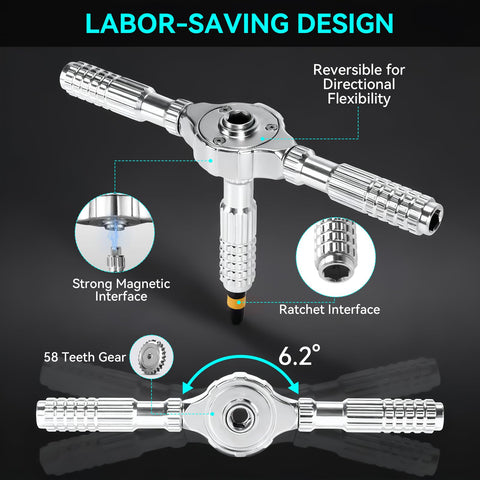 Nuotuv magnetic bit holder keeps bits secure during use