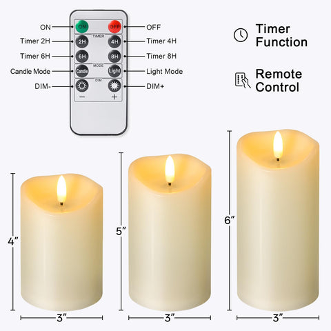 NURADA 3-pack packaging with remote and manual makes a thoughtful gift set.
