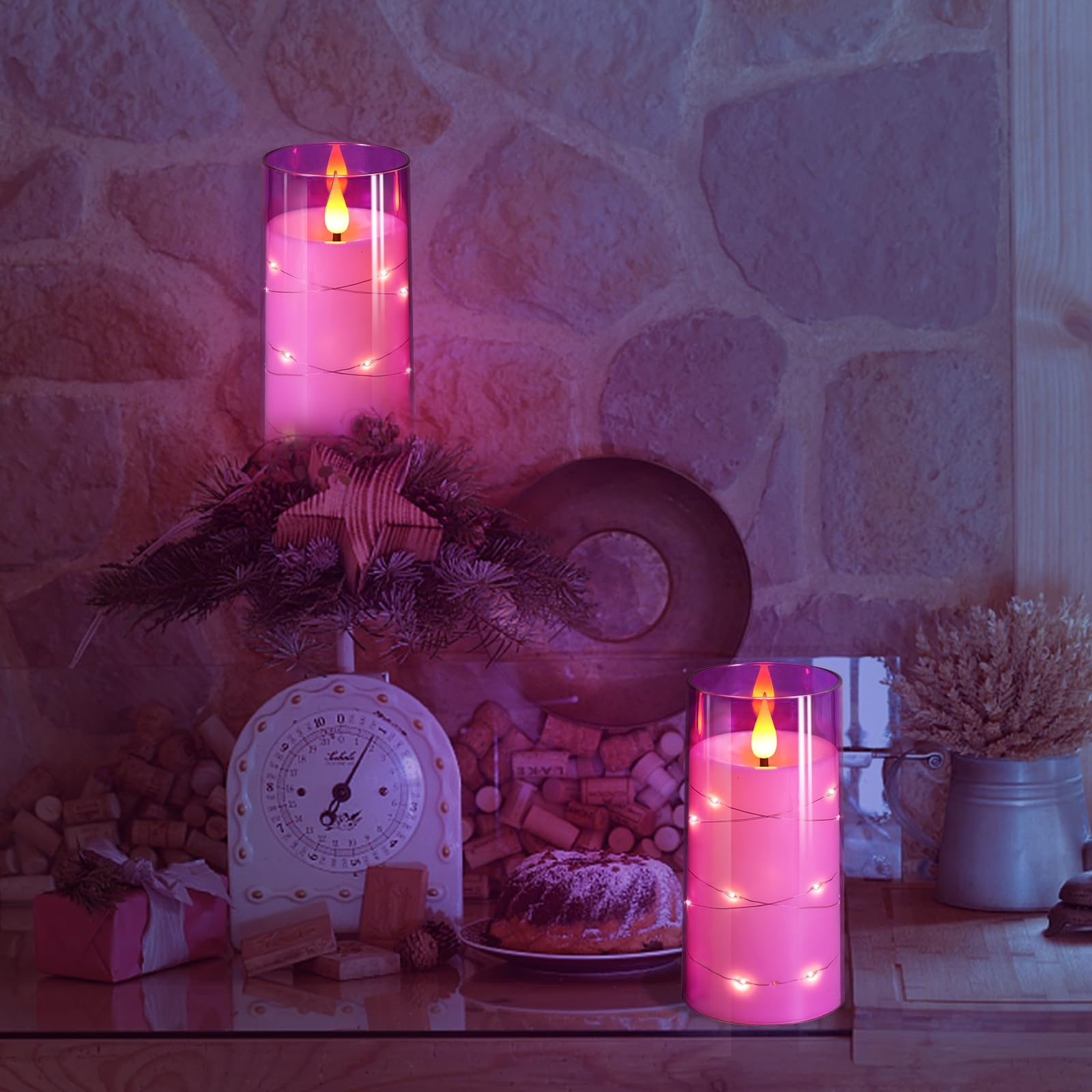 NURADA Flameless candles deliver long-lasting ambiance and minimal maintenance for peace of mind.