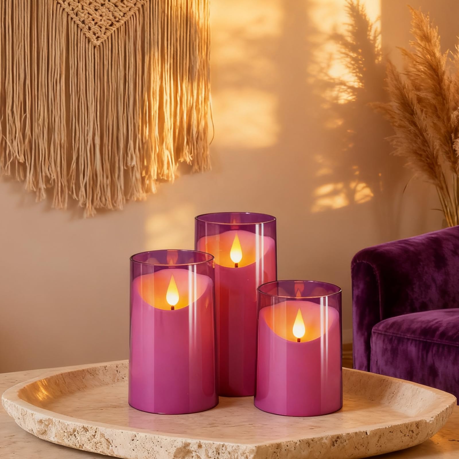 NURADA table centerpiece setup emphasizes warm ambiance for weddings and parties.