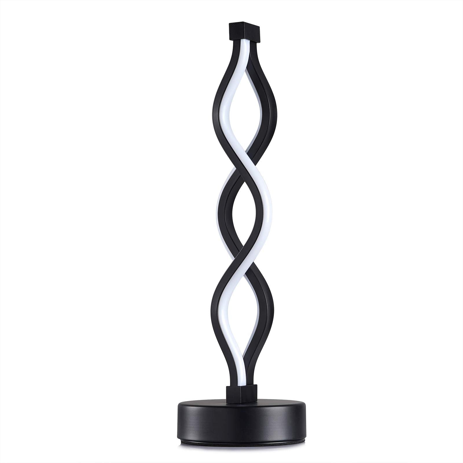 NUÜR Infinity Spiral lamp energy-saving LED minimizes power use