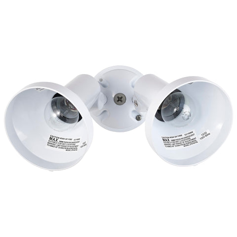 Nuvo Lighting SF77/488 two-light PAR38 twin flood exterior wall mount for outdoor spaces
