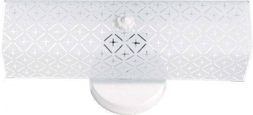Nuvo SF76/276 vanity front view with white finish and clean lines
