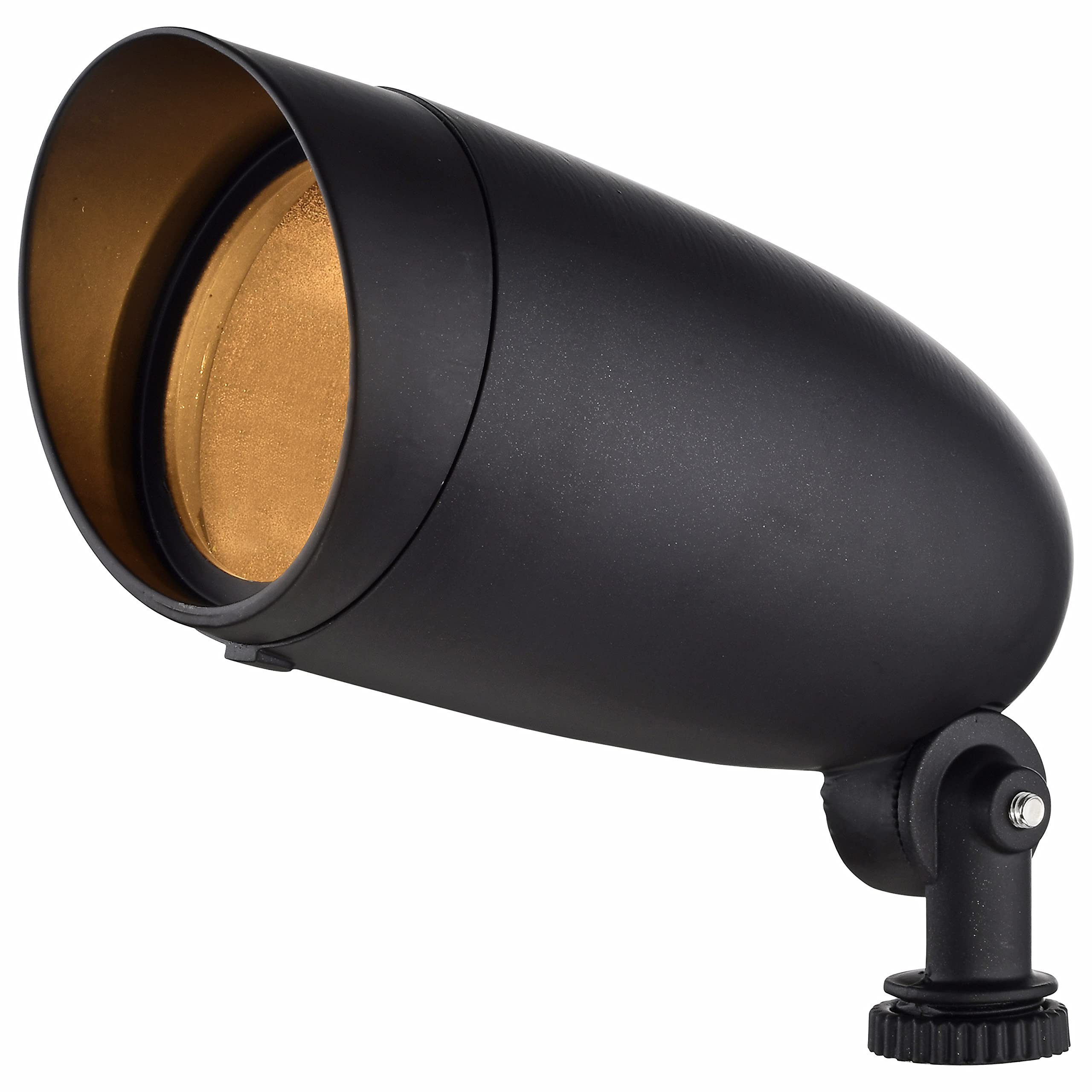 Nuvo SF76/646 closeup shows dark bronze finish and durable outdoor construction.