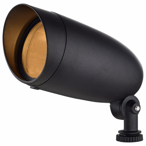 Nuvo SF76/646 closeup shows dark bronze finish and durable outdoor construction.