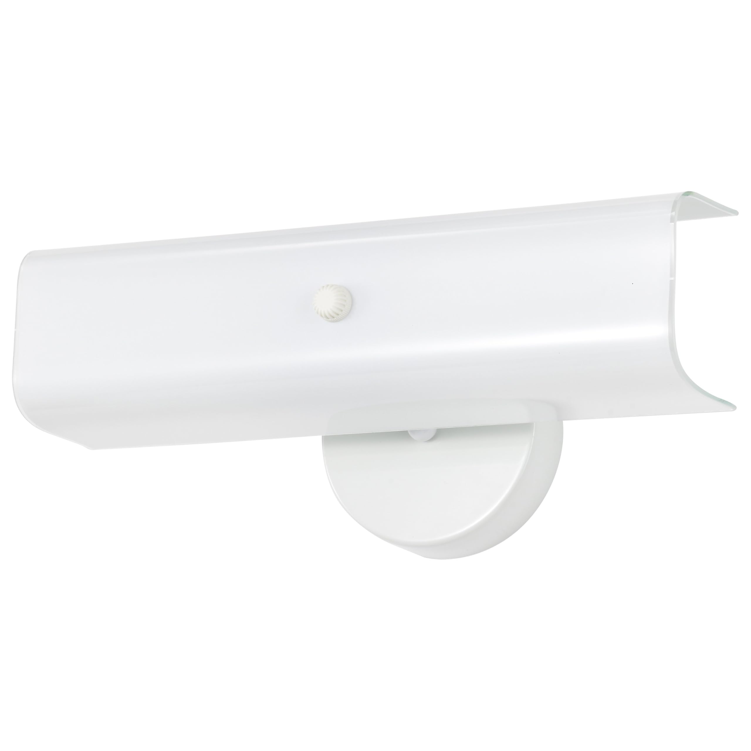 Nuvo SF77/087 vanity light in white finish suitable for damp bathrooms