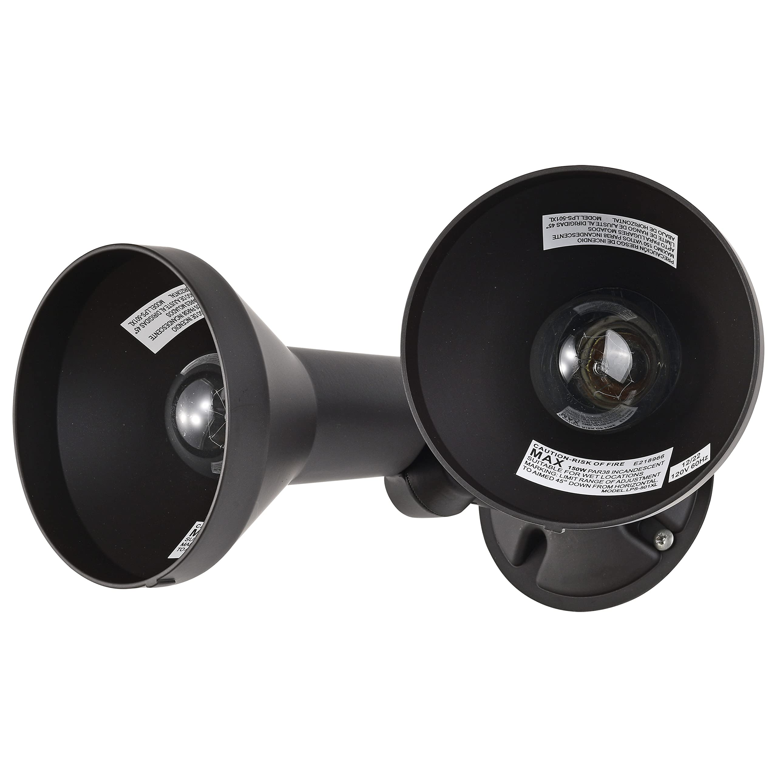 Nuvo SF77/495 PAR38 bulb-not-included floodlight for customizable brightness