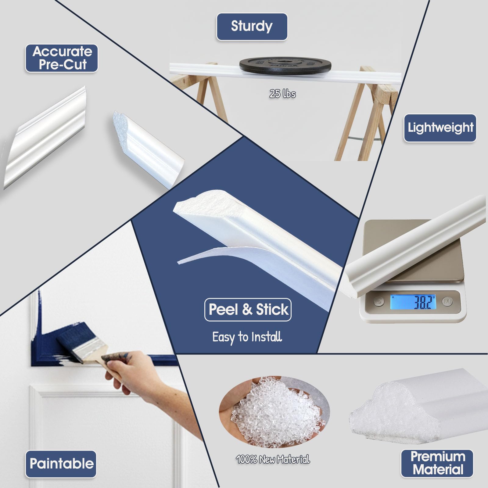 Nuvos AEON paintable surface ready to match your décor