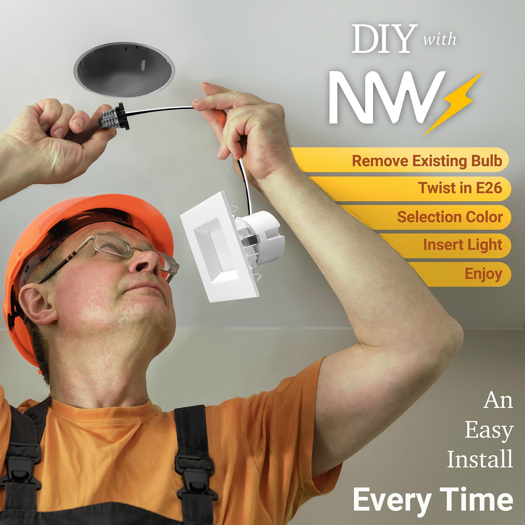 NUWATT 5-year warranty supports long-term lighting performance.