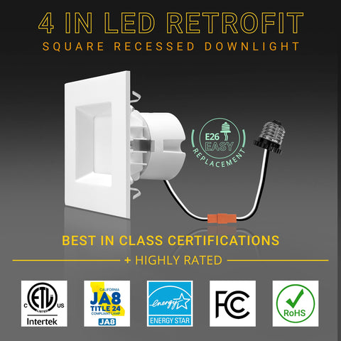 NUWATT 5CCT selectable color temperature enables mood and task lighting.