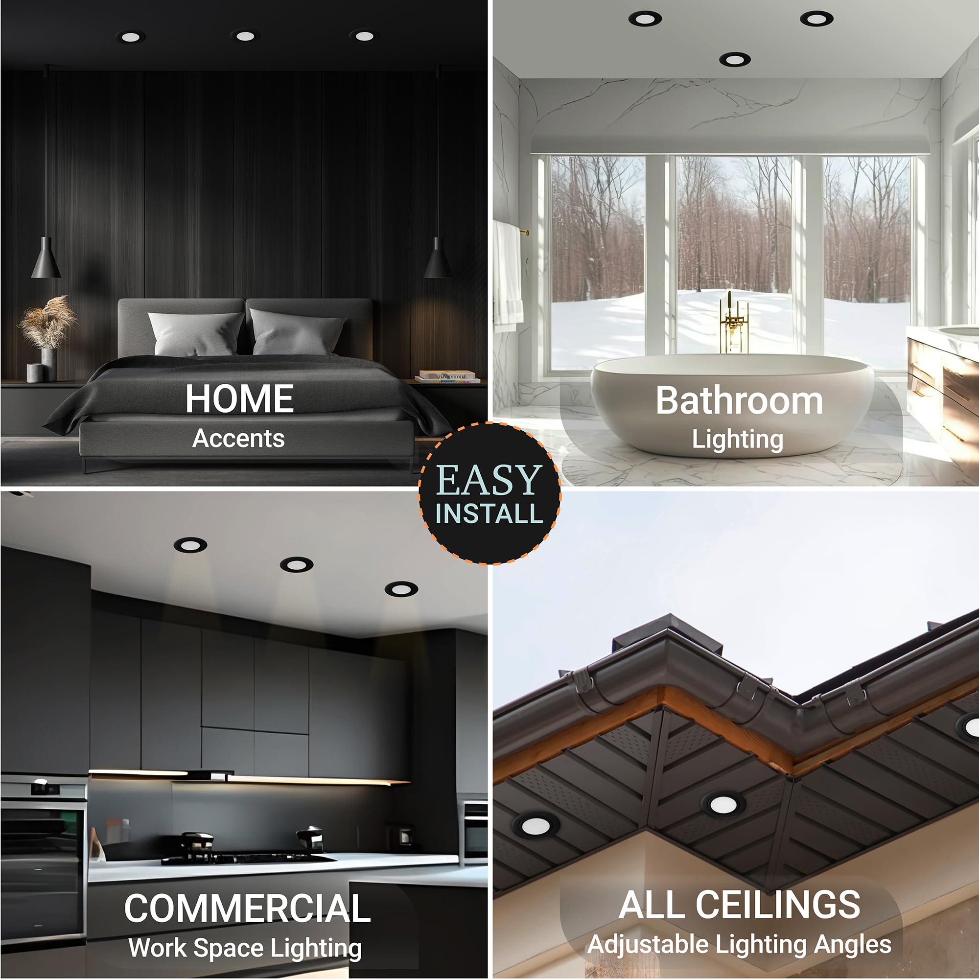 NUWATT 90 CRI LED preserves true colors in rooms.