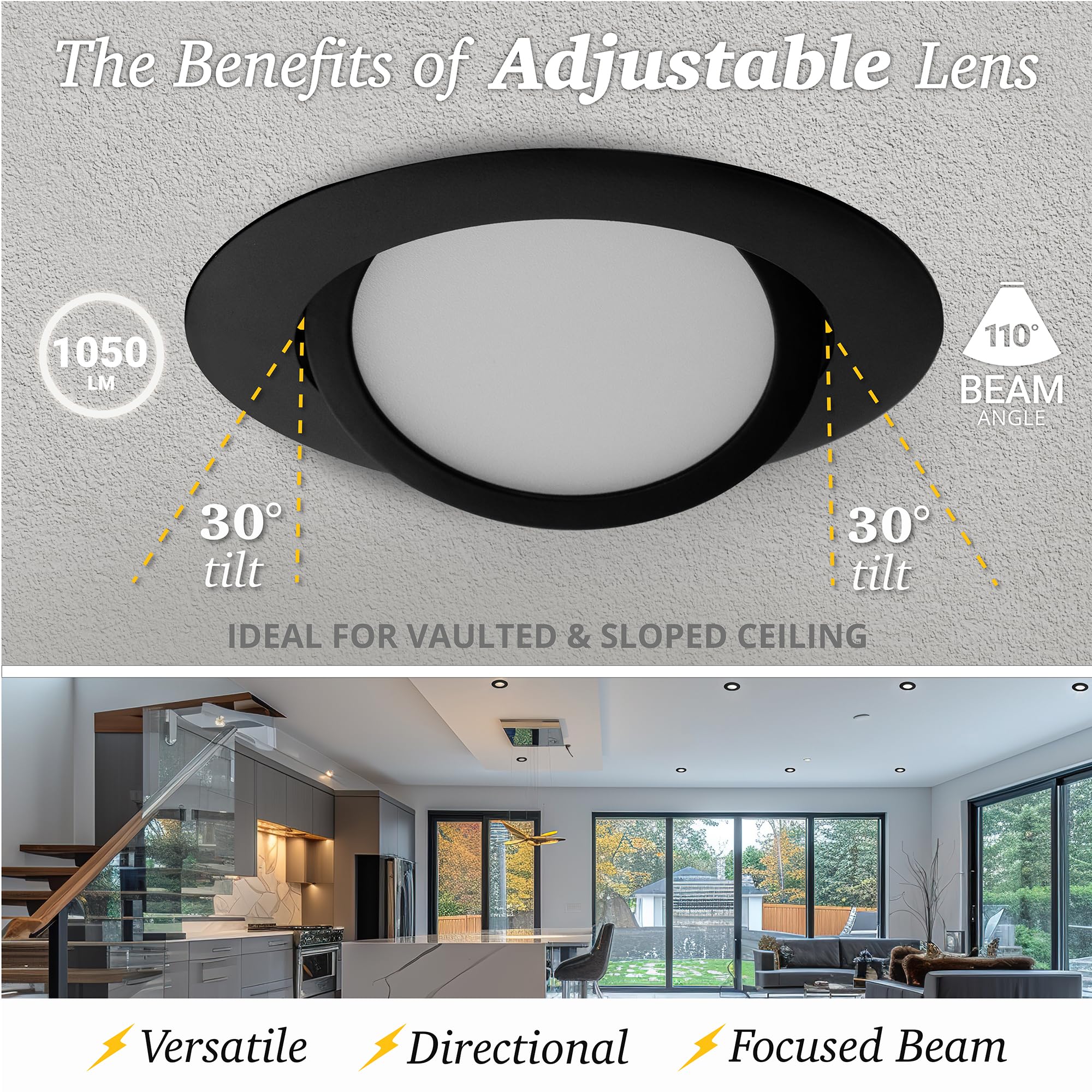 NUWATT IC-rated fixture is safe for insulation contact.
