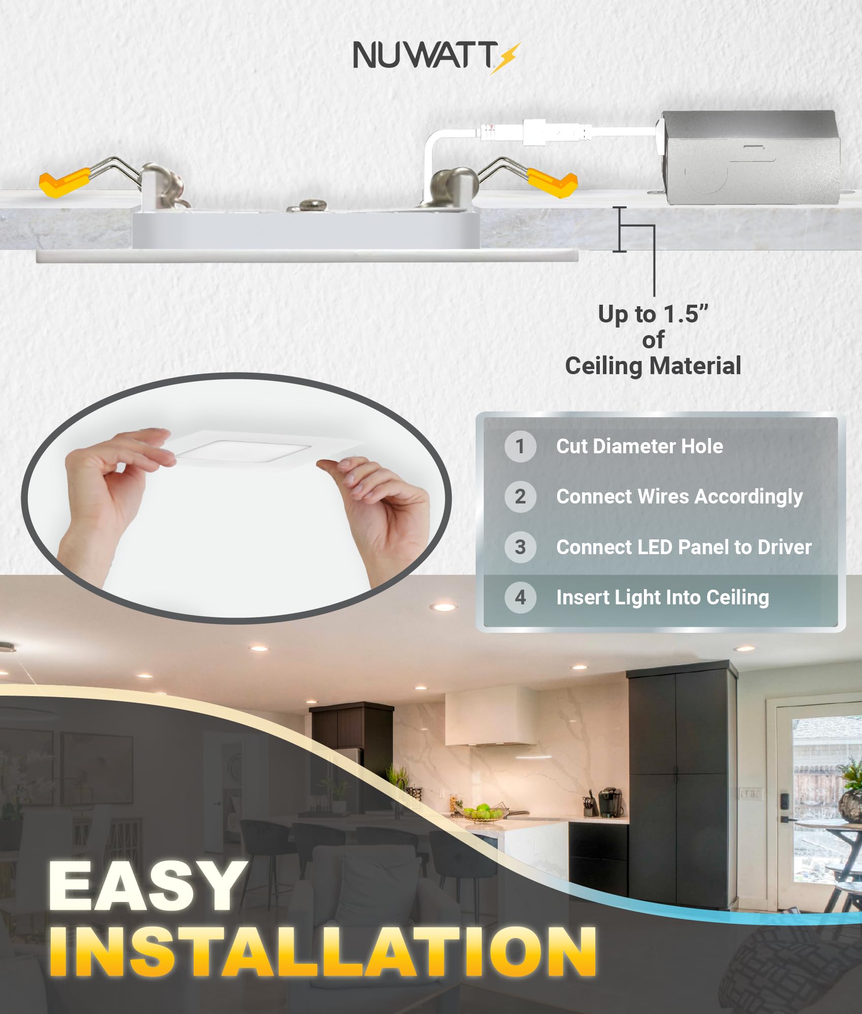 NUWATT ETL-certified LED downlight meets safety standards