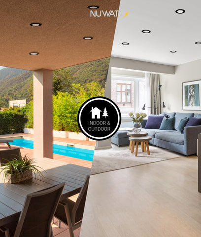 NUWATT ultra-thin canless construction simplifies shallow ceiling installations