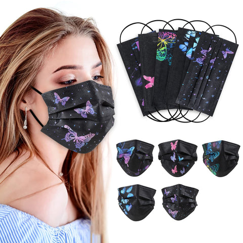 NVGSN leopard-purple pack masks for daily comfortable wear and color variety.
