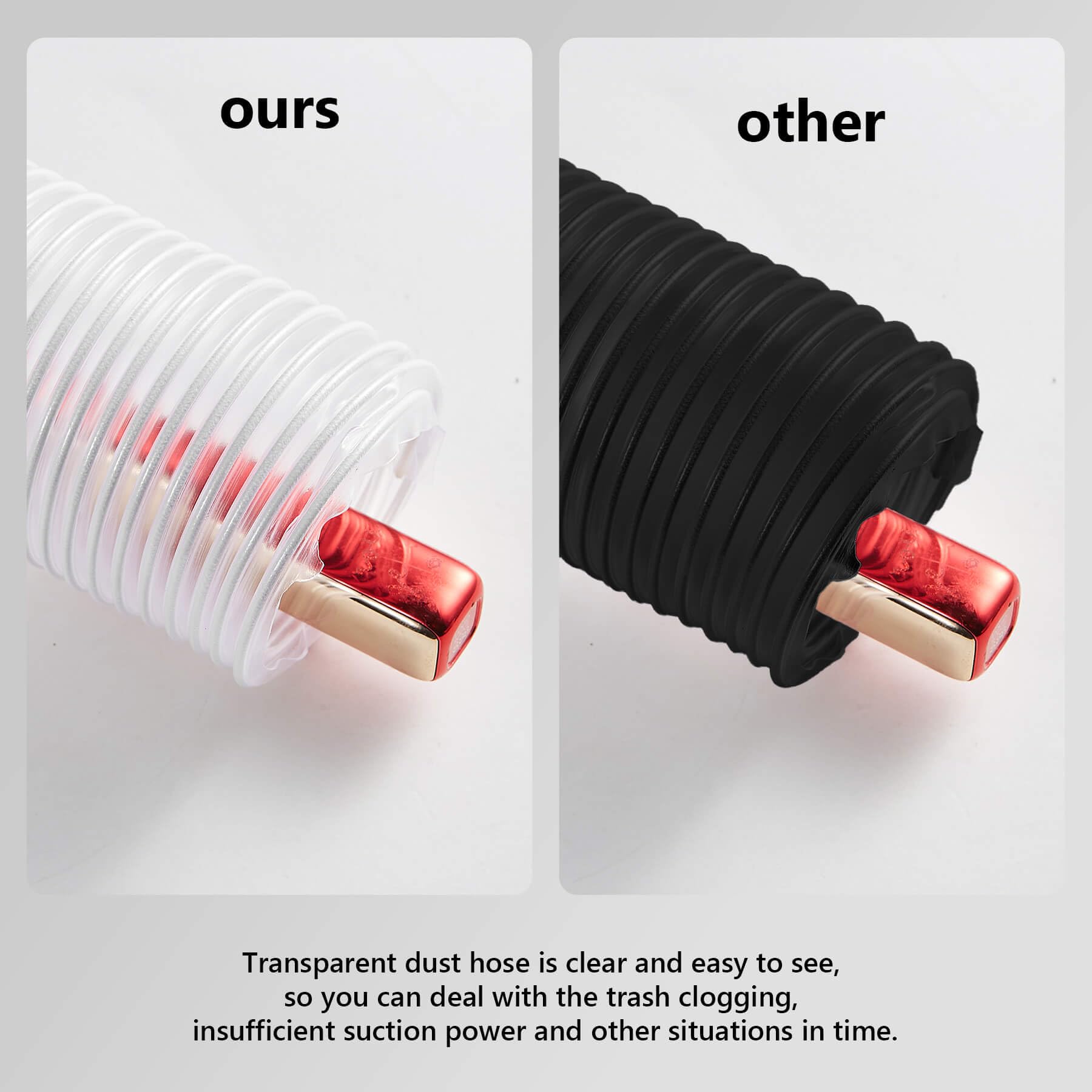 Nvifco flexible dust hose smooths movement with machinery