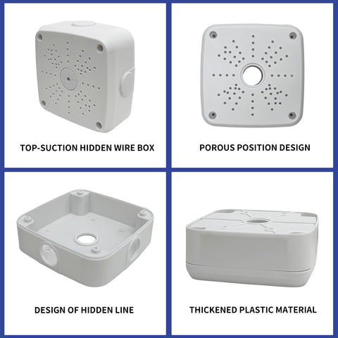 NVRTTRR 115x115x50mm pack3 enclosure suitable for compact projects.