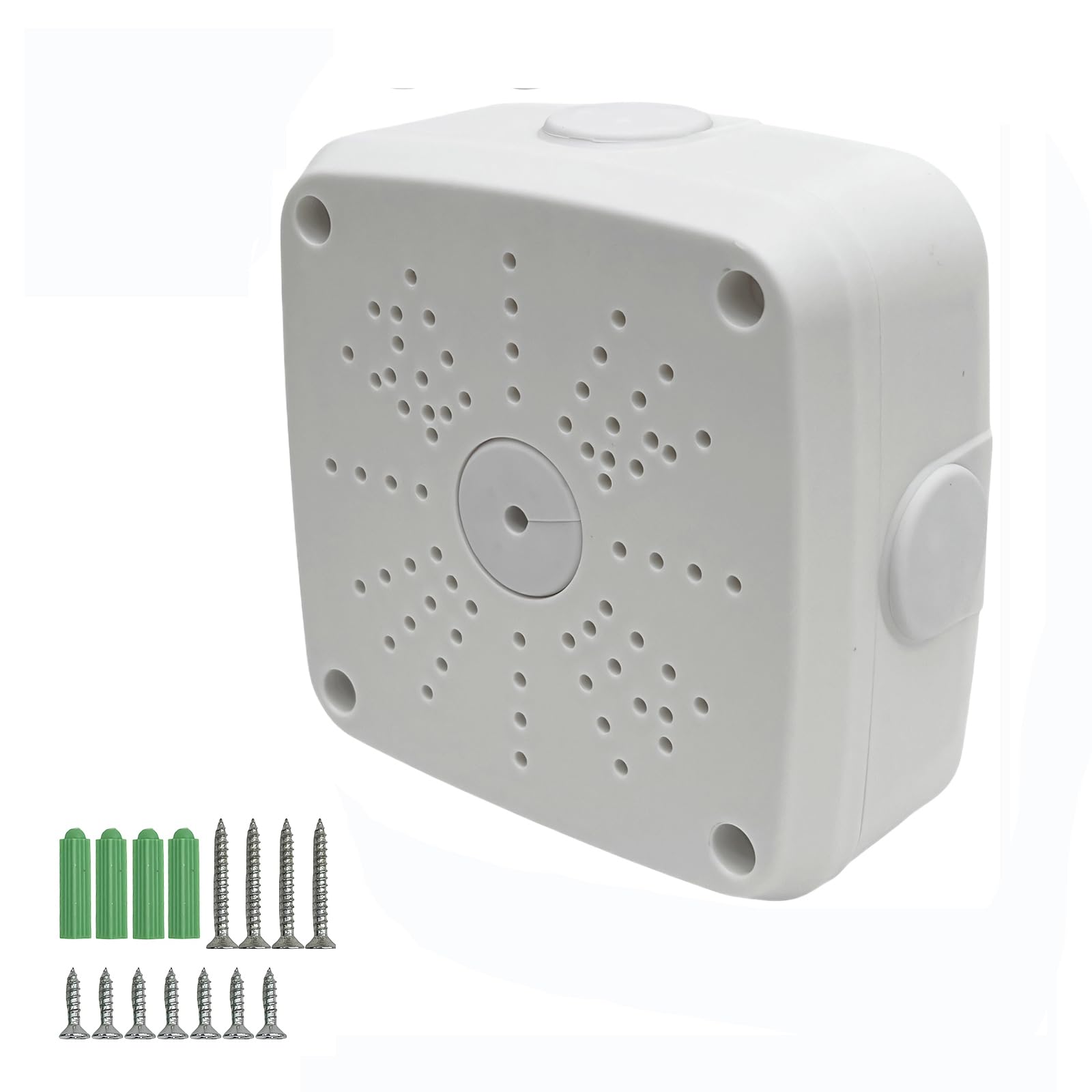 NVRTTRR plastic junction box dustproof indoor use keeps components safe.