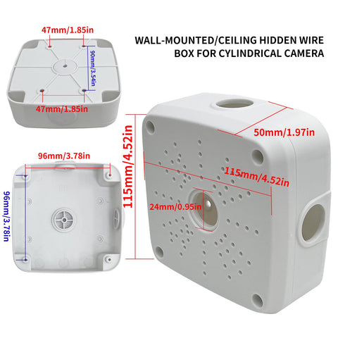 NVRTTRR universal enclosure with a spacious interior supports multiple devices.