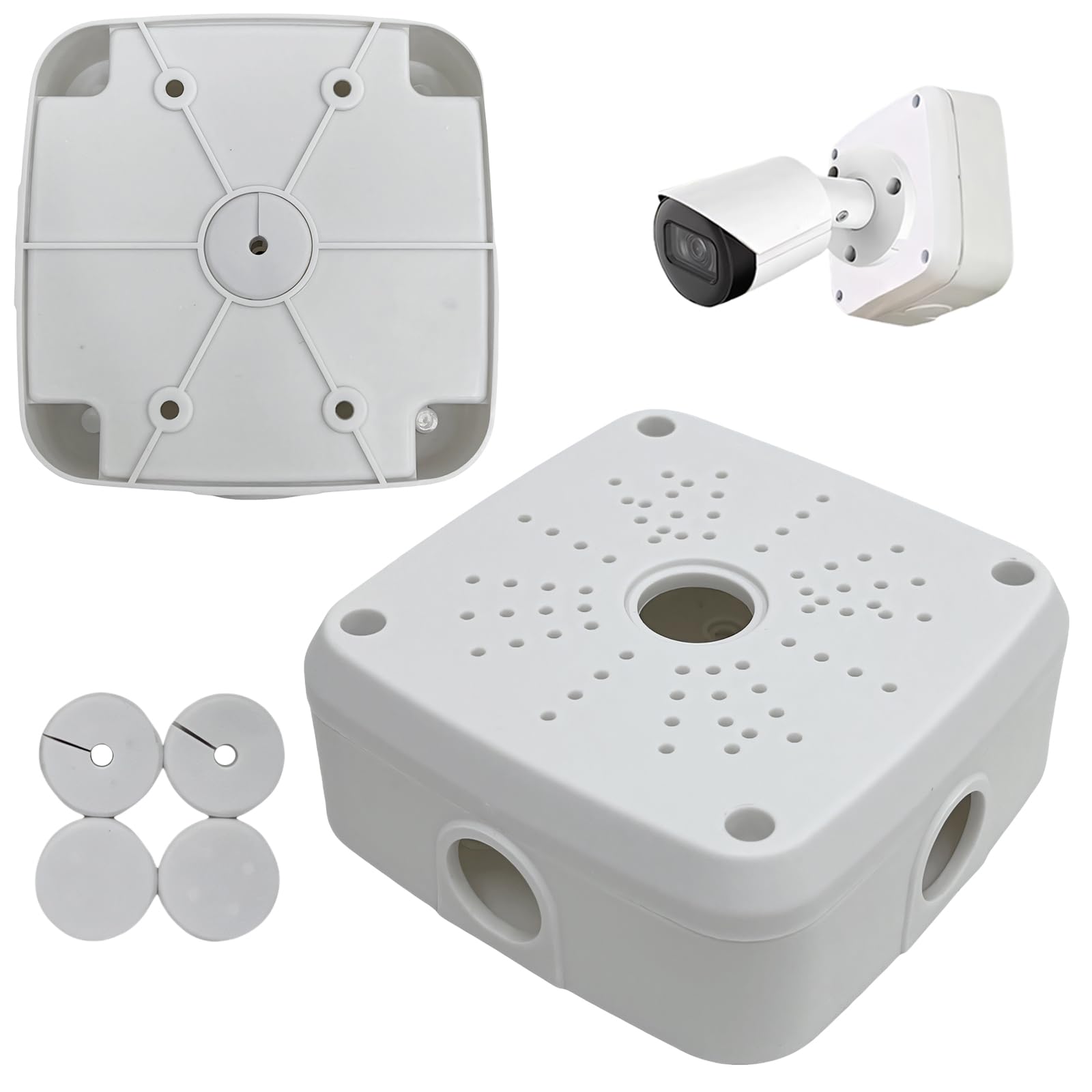 NVRTTRR weatherproof enclosure with secure access for easy wiring.