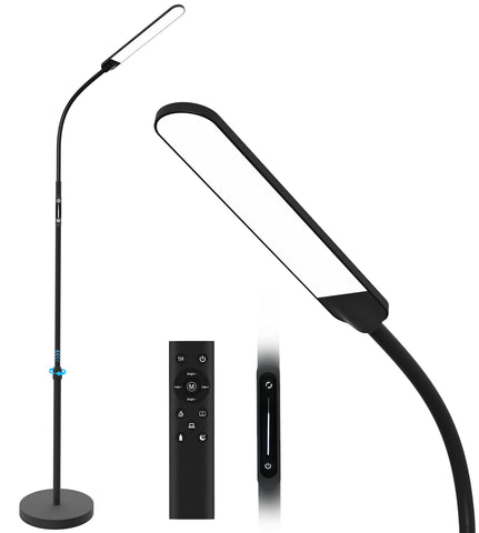 NXONE LED Floor Lamp base offers sturdy stability for safe family use.