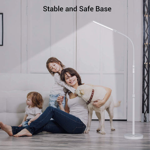 NXONE lamp with flexible gooseneck directs light exactly where needed