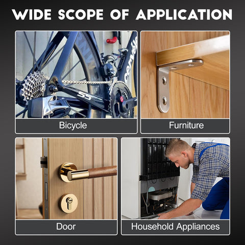 NXPPYY Aerospace-grade aluminum handle and S2 steel bits deliver durability.
