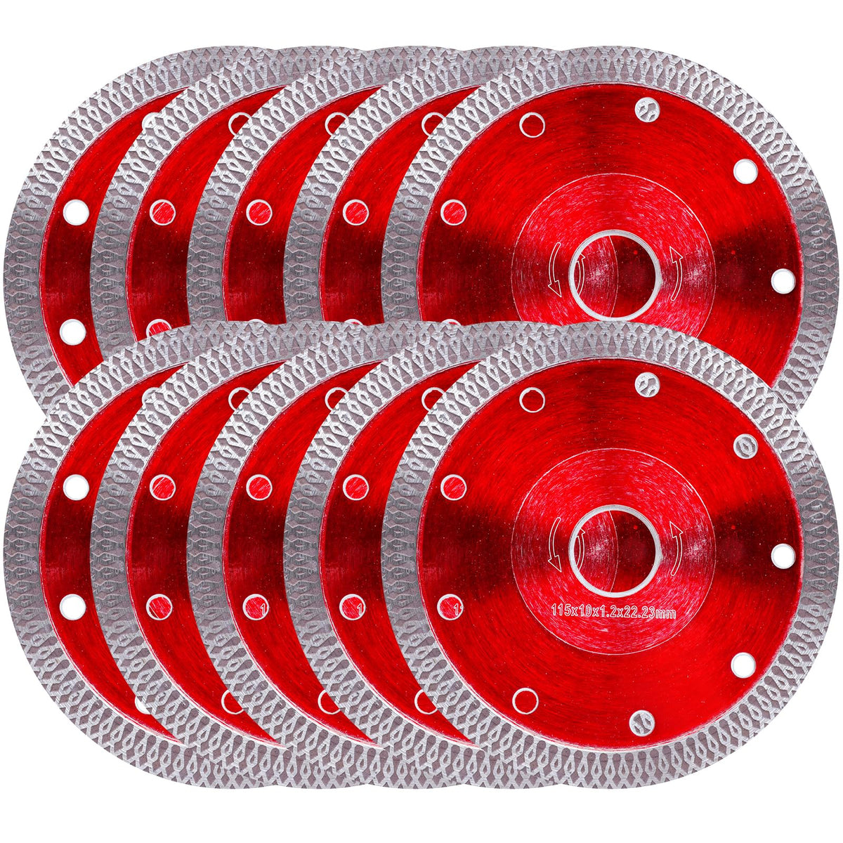 NXPPYY 4-1/2 inch diamond saw blade for clean porcelain cuts