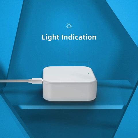 Nyboer real-time status shows door activity and battery life