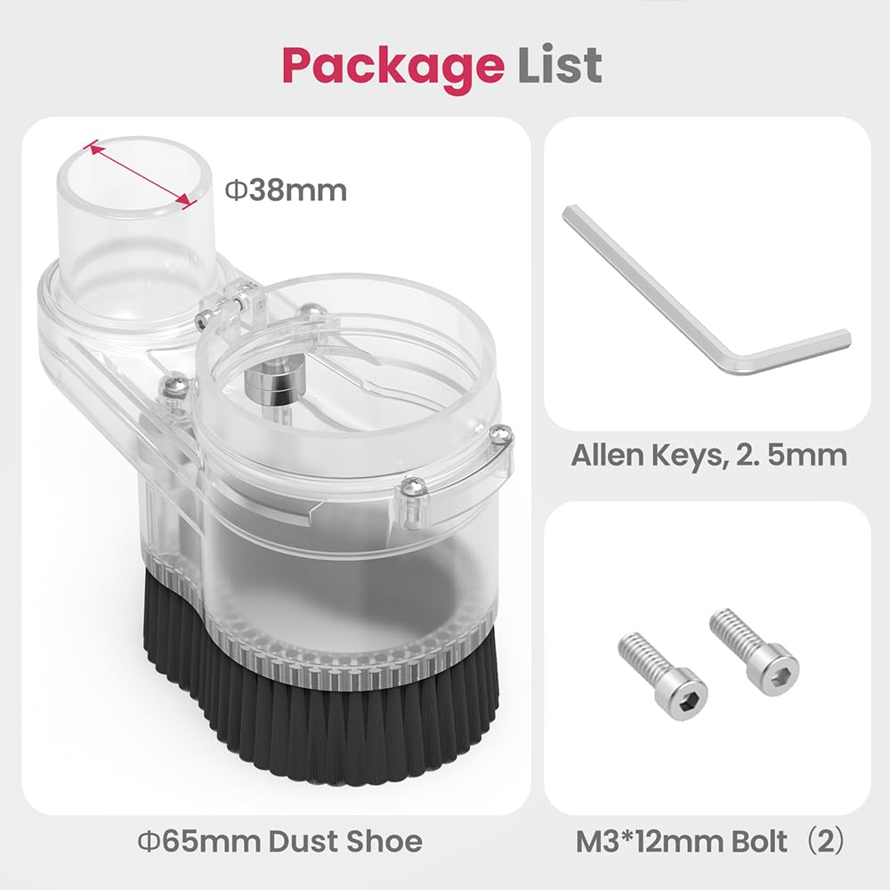 NymoLabs dust shoe compatible with NBS-6040 NBX-5040 machines