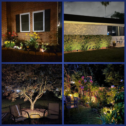 NYMPHY solar lights night garden ambience with energy-saving performance