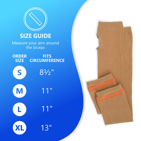 NYOrtho Geri-Sleeves color-coded bands help identify the right size quickly.
