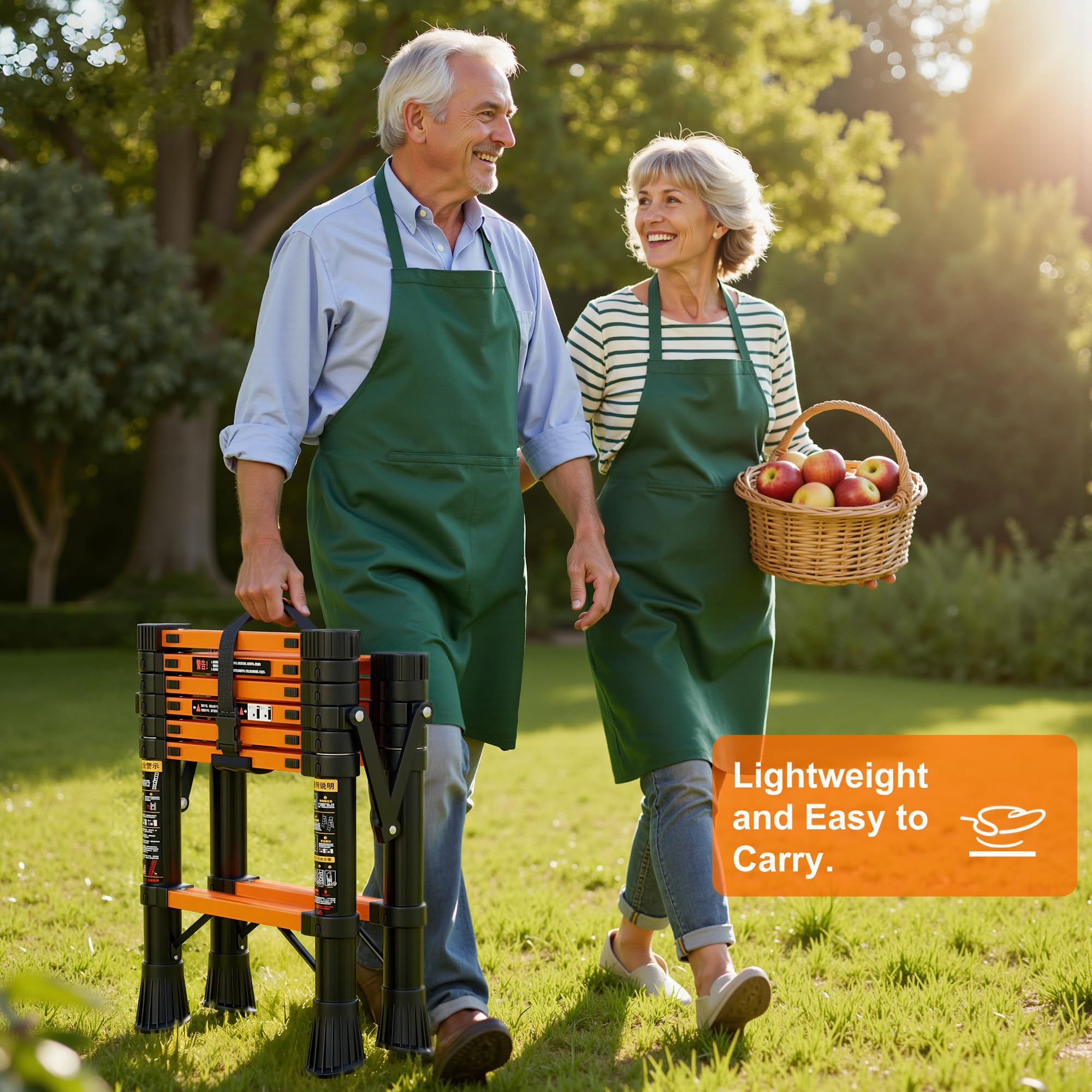 NYtoll foldable and portable ladder ideal for on-the-go home projects.