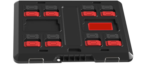 NyVoozy Milwaukee Packout foot assembly demonstrates quick installation