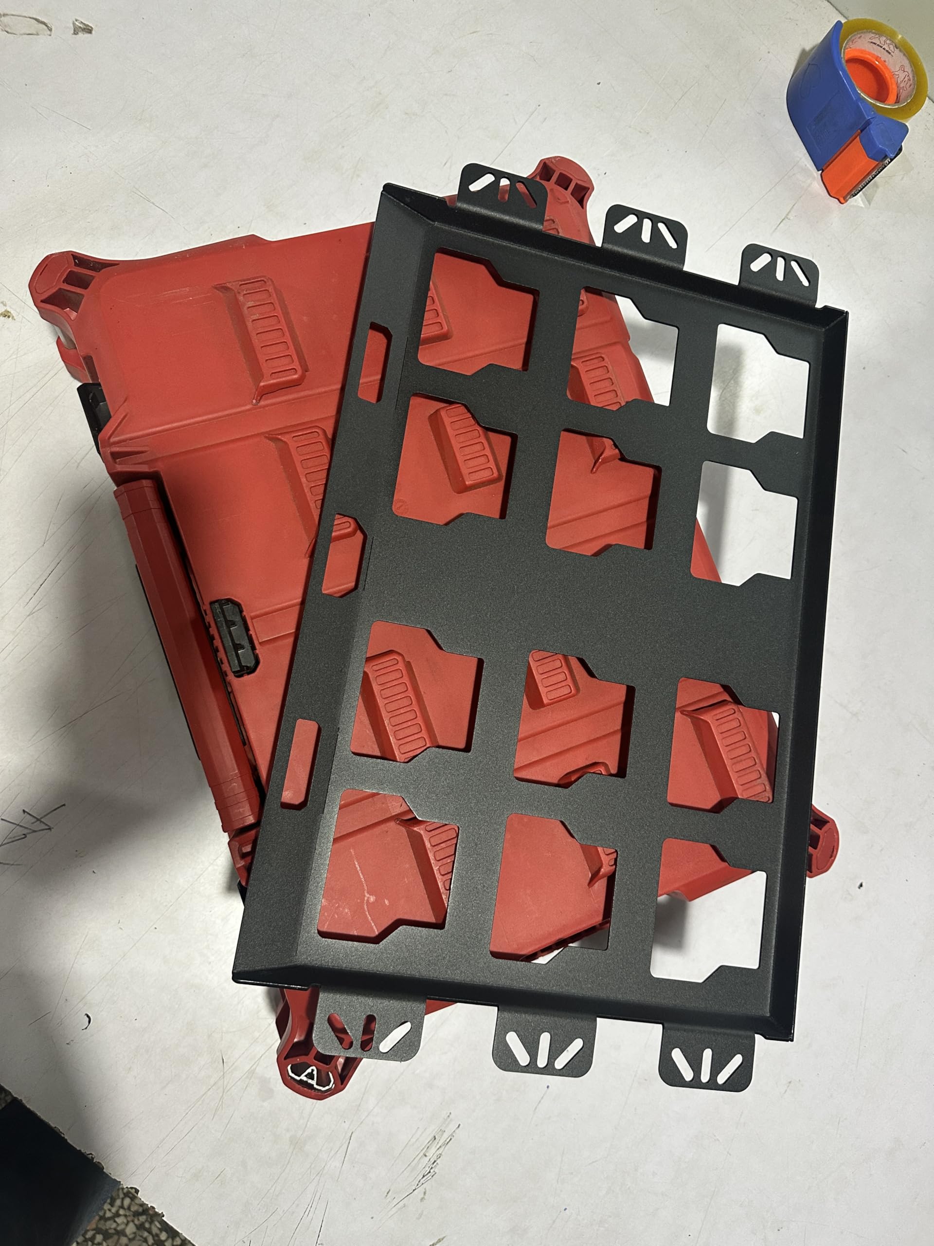 NyVoozy packout organization mount system keeps tools within reach