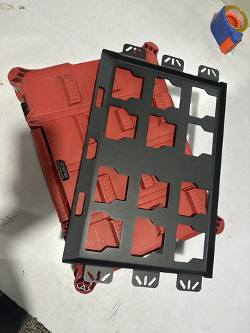 NyVoozy packout organization mount system keeps tools within reach