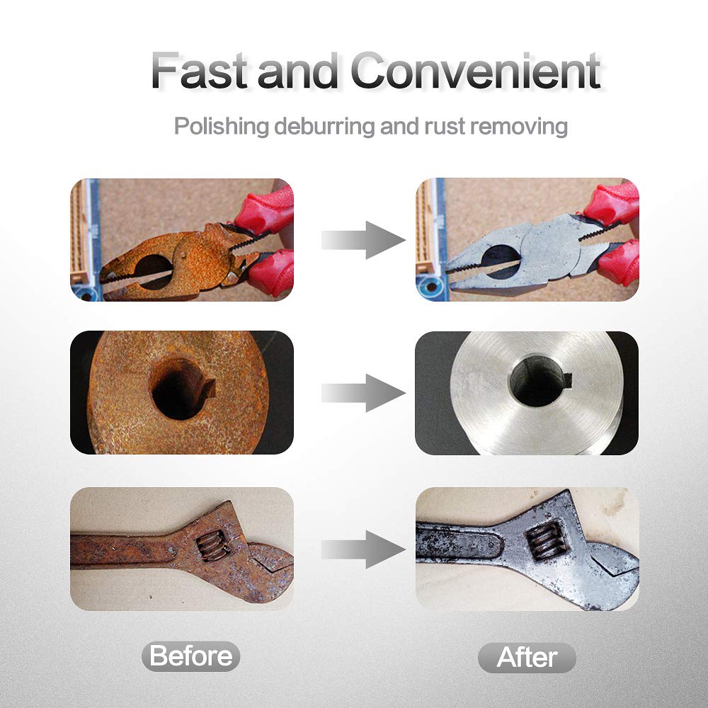 NYXCL Miroku rust removal demo preparing metal surfaces