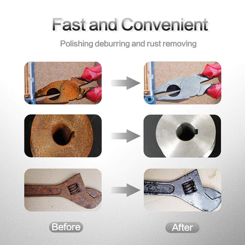 NYXCL Miroku rust removal demo preparing metal surfaces
