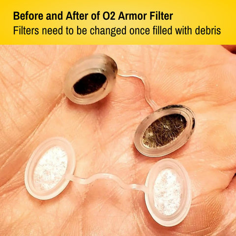 Latex-free materials for skin-friendly long wear with O2 Armor