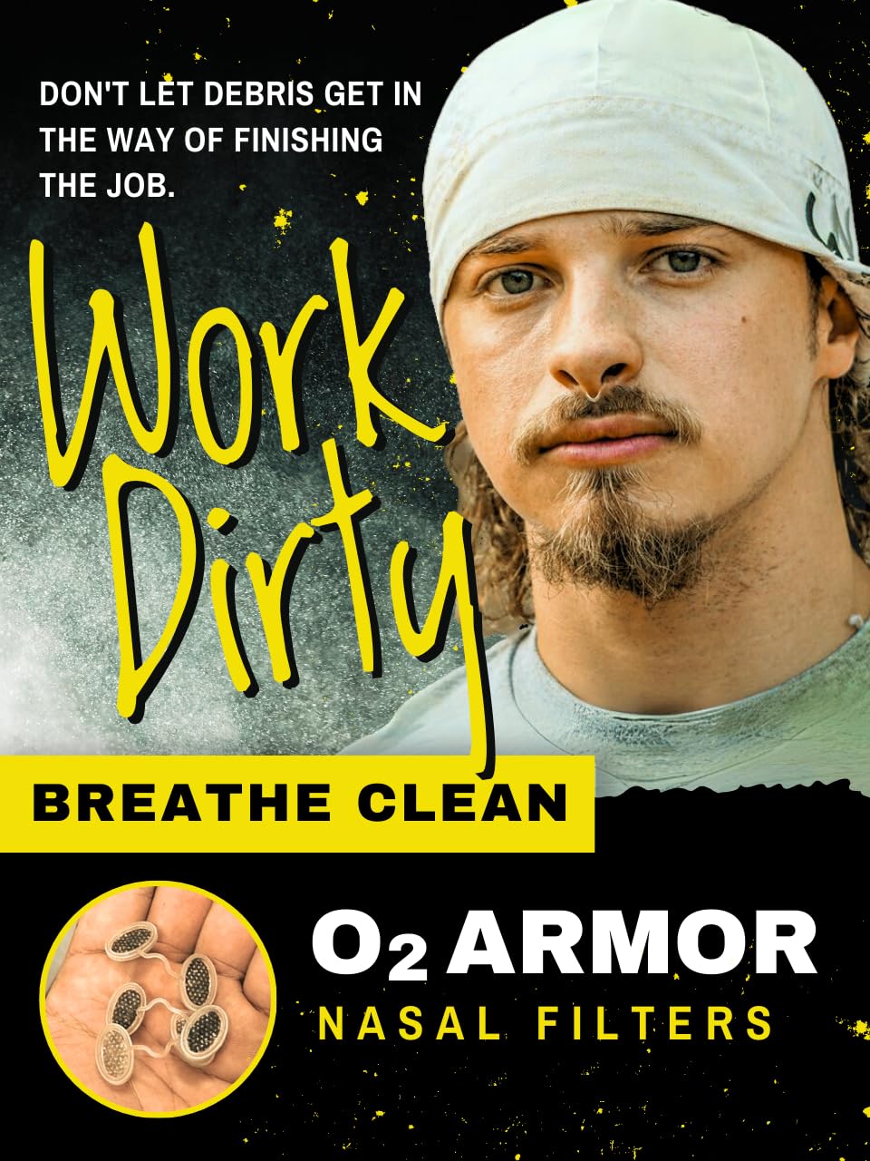 O2 Armor sample pack helps find the perfect nostril filter size