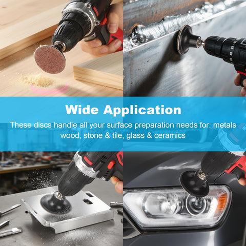 Oacdiel universal fit backing pads compatible with multiple tools