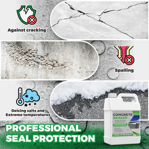 OAIEGSD masonry sealer delivers waterproofing for walls and patios