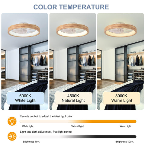 Oaks Aura copper motor reversible design for efficient year-round use.