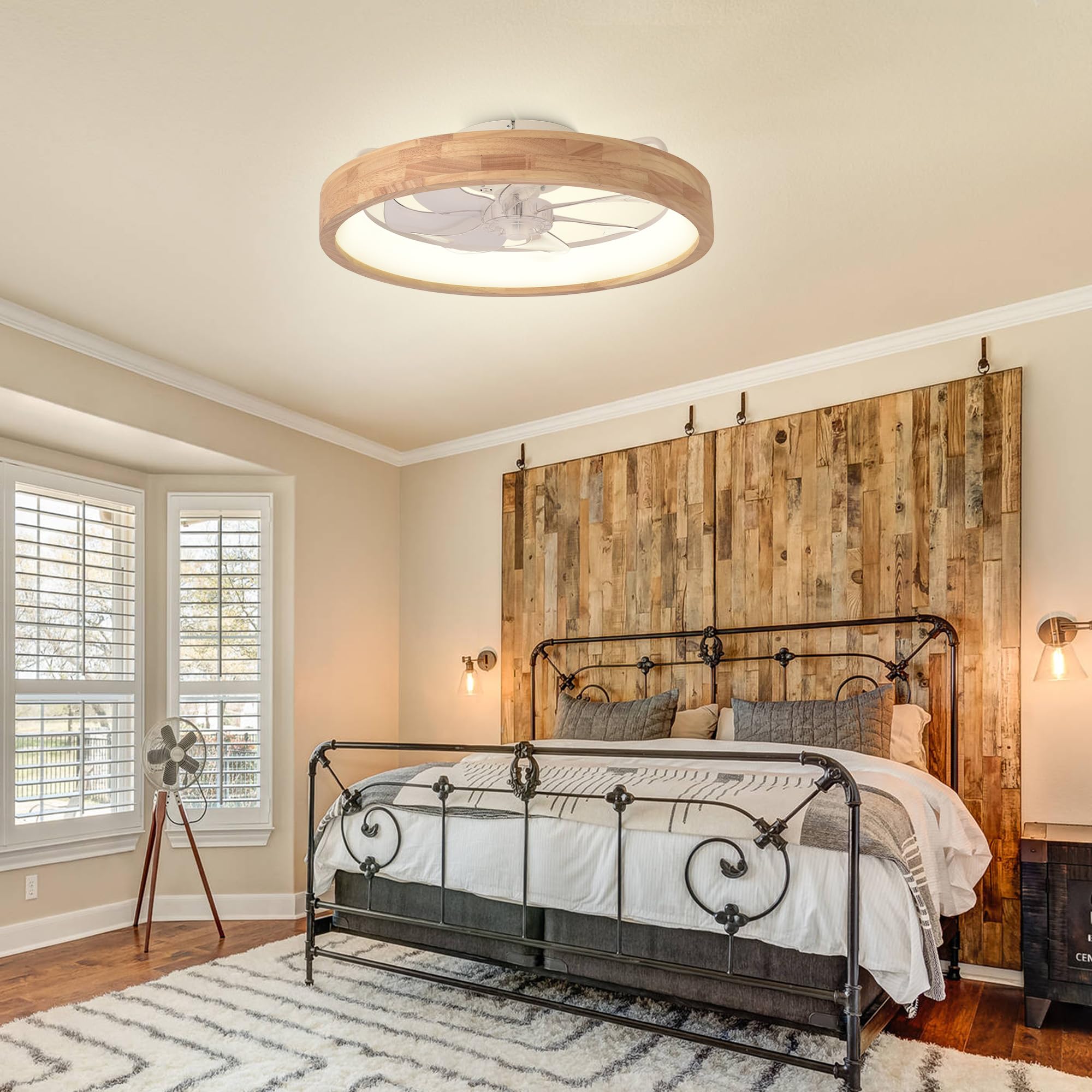 Oaks Aura easy install and cleaning in a smooth wooden finish.