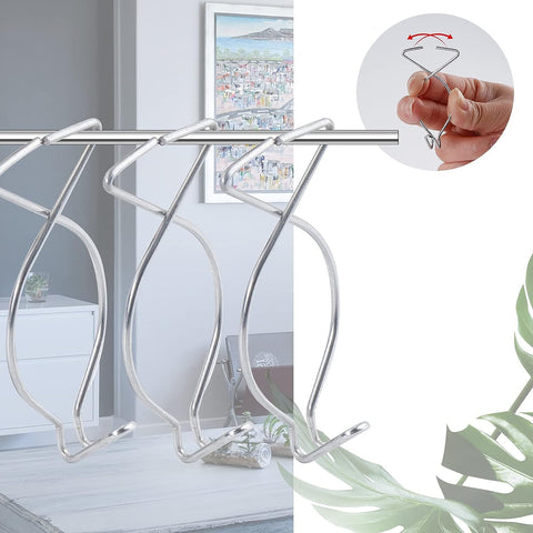 OALEN classroom decor setup with ceiling hooks demonstrates versatile event use