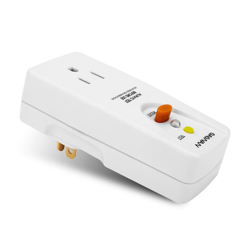 OAONAN GFCI adapter red indicator light showing power status