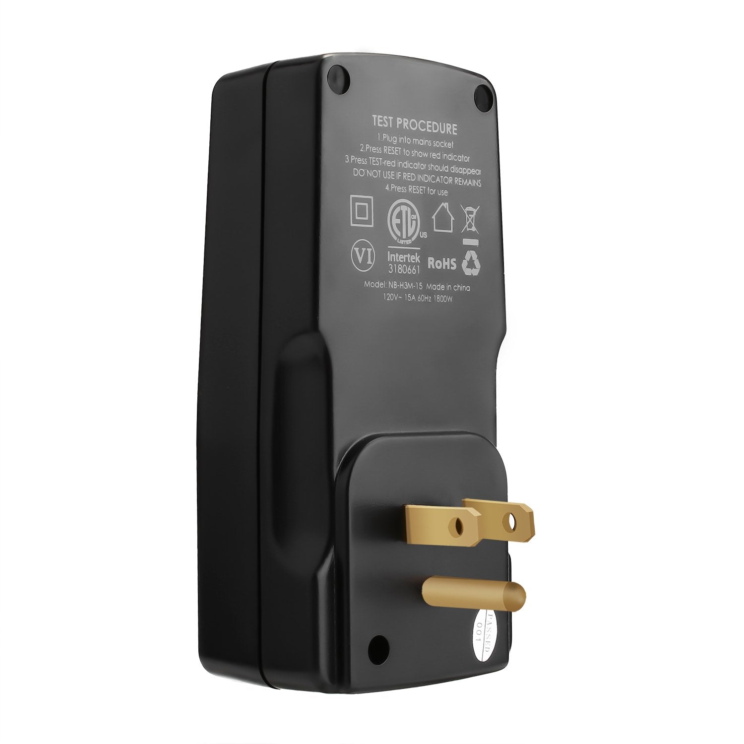 OAONAN GFCI compact size fits in any toolbox