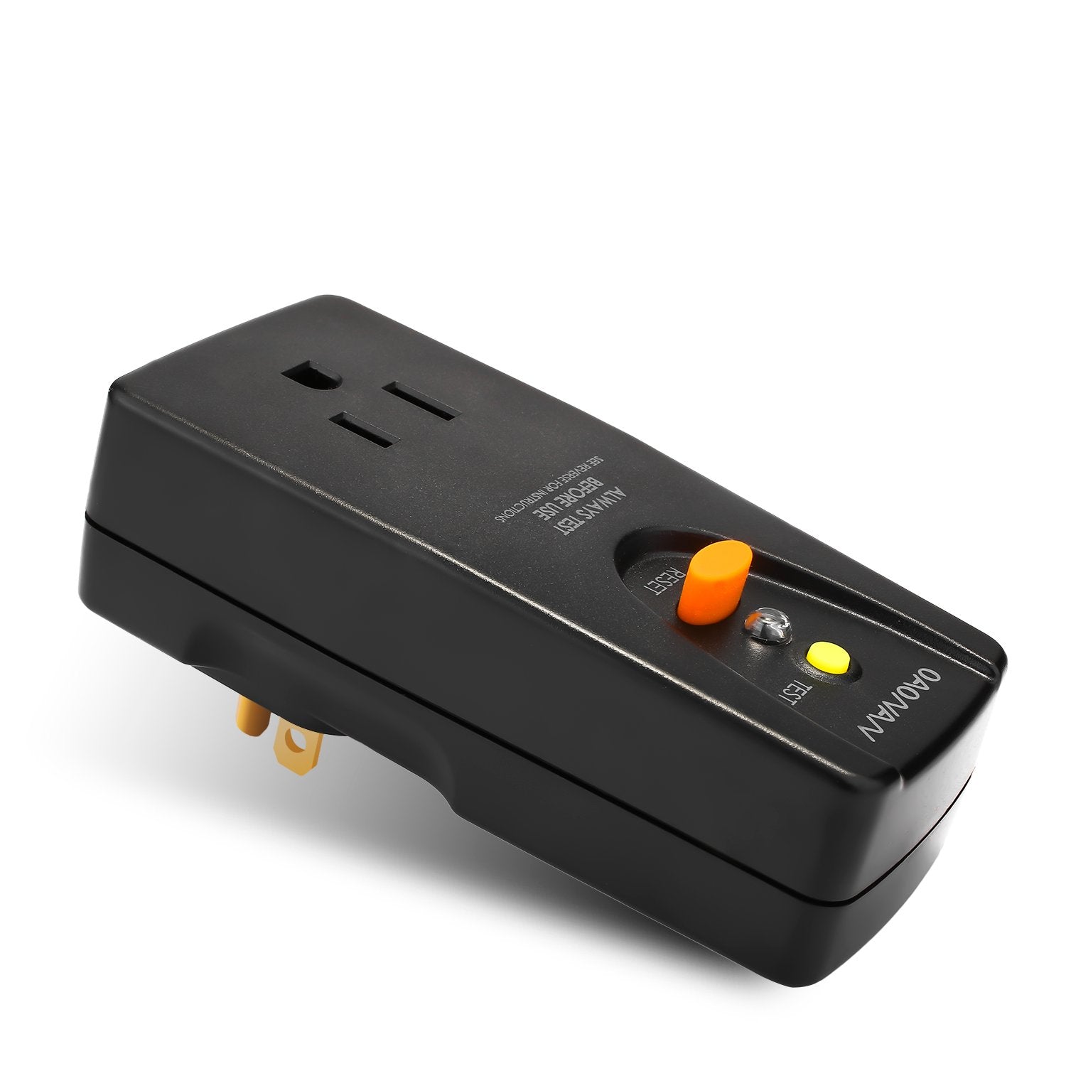 OAONAN GFCI self-test every 5 seconds ensures ongoing protection