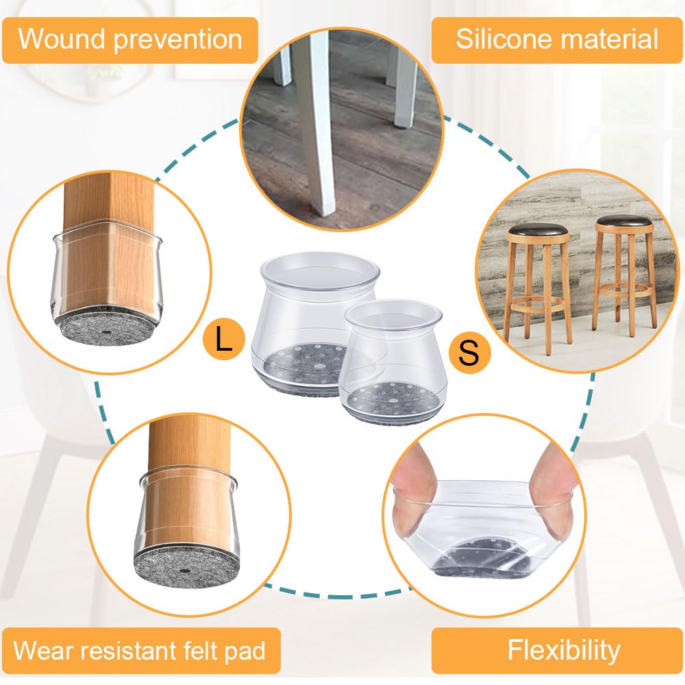 OASMU round and square feet fit a wide range.